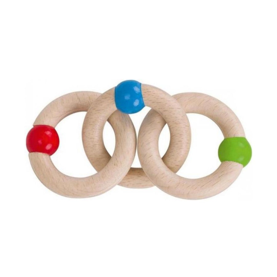 Wooden Baby Toys Heimess | Wooden Montessori Interlocking Rings