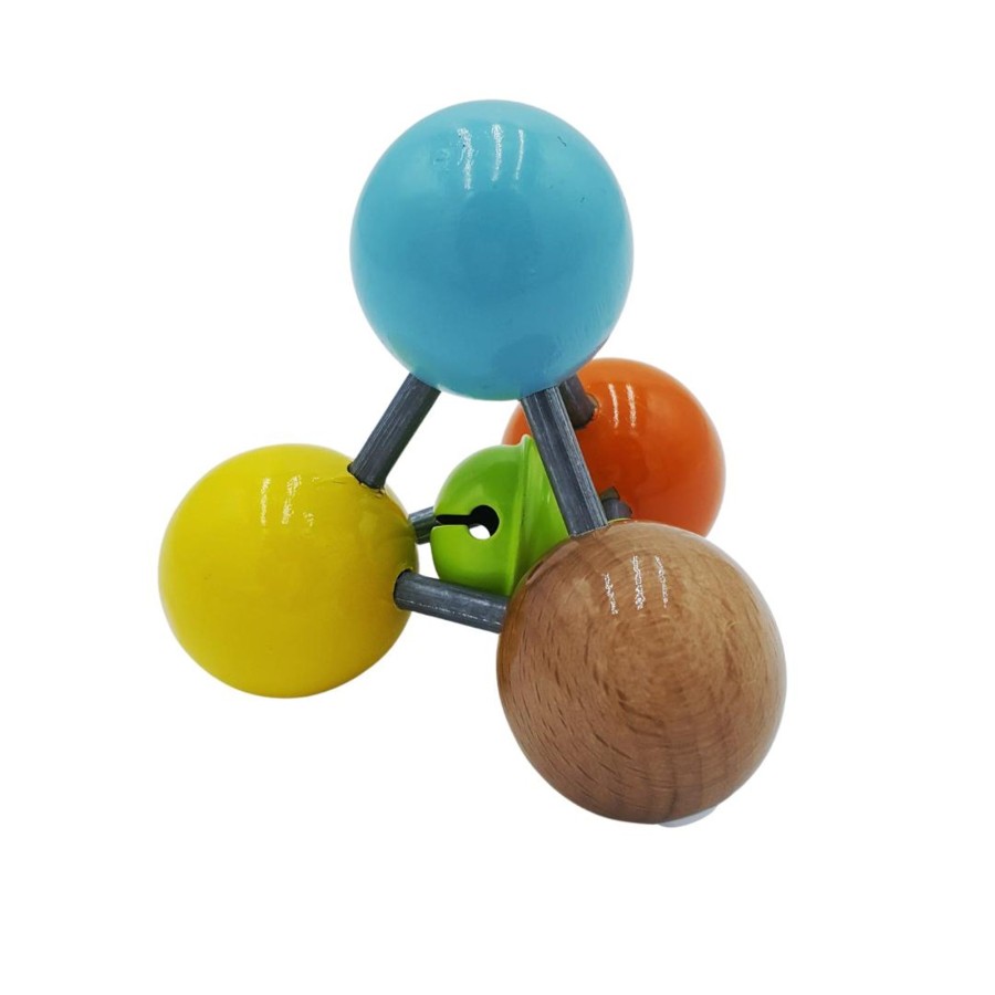 All Toddler Toys Toy Exchange Club | Atom Wooden Rattle