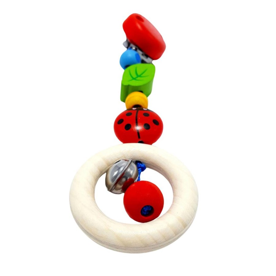 Wooden Baby Toys Heimess | Wooden Stroller Clip Toy