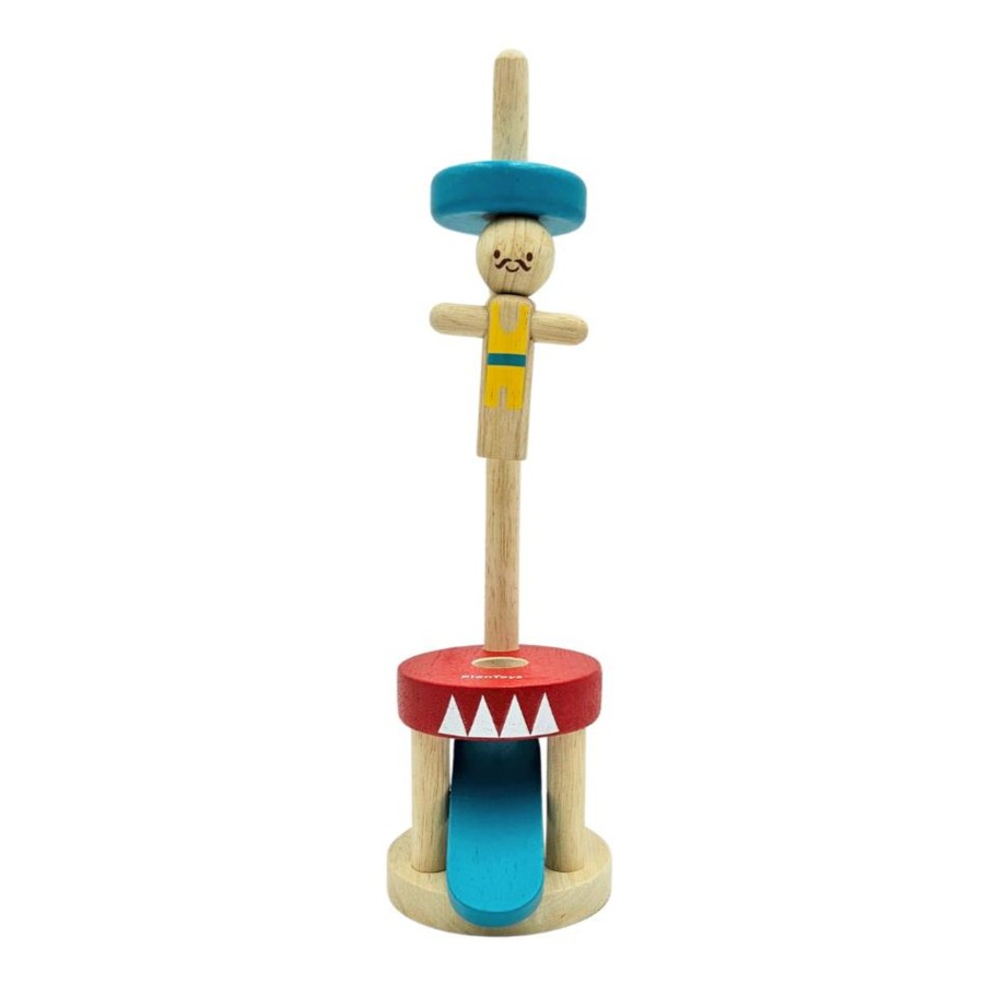 All Toddler Toys Plan Toys | Wooden Jumping Acrobat