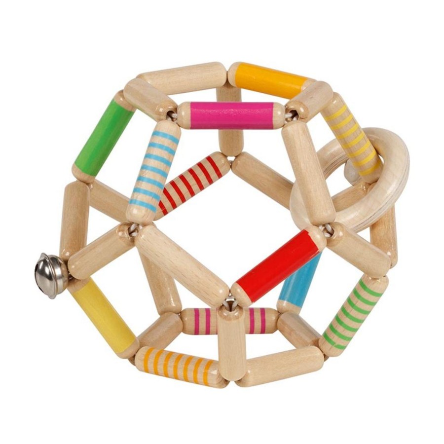 Wooden Baby Toys Heimess | Collapsible Wooden Ball