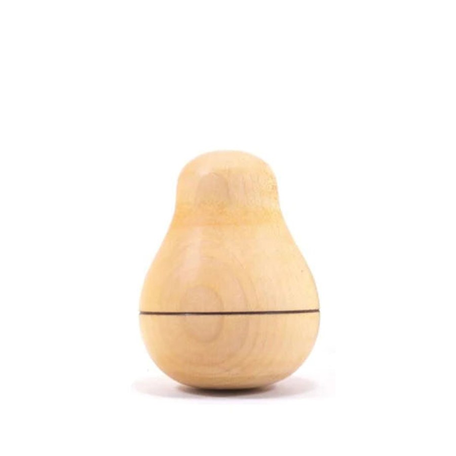 Wooden Baby Toys Mader | Tumbling Pear - Maple