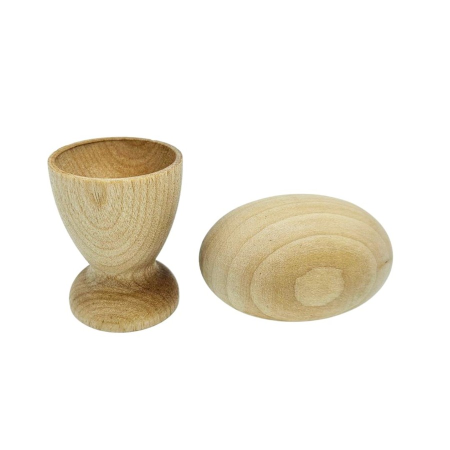 Wooden Stackers Cubos | Montessori Egg In Cup