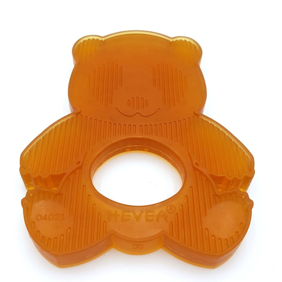 Wooden Baby Toys Hevea | Panda Teether - 100% Rubber