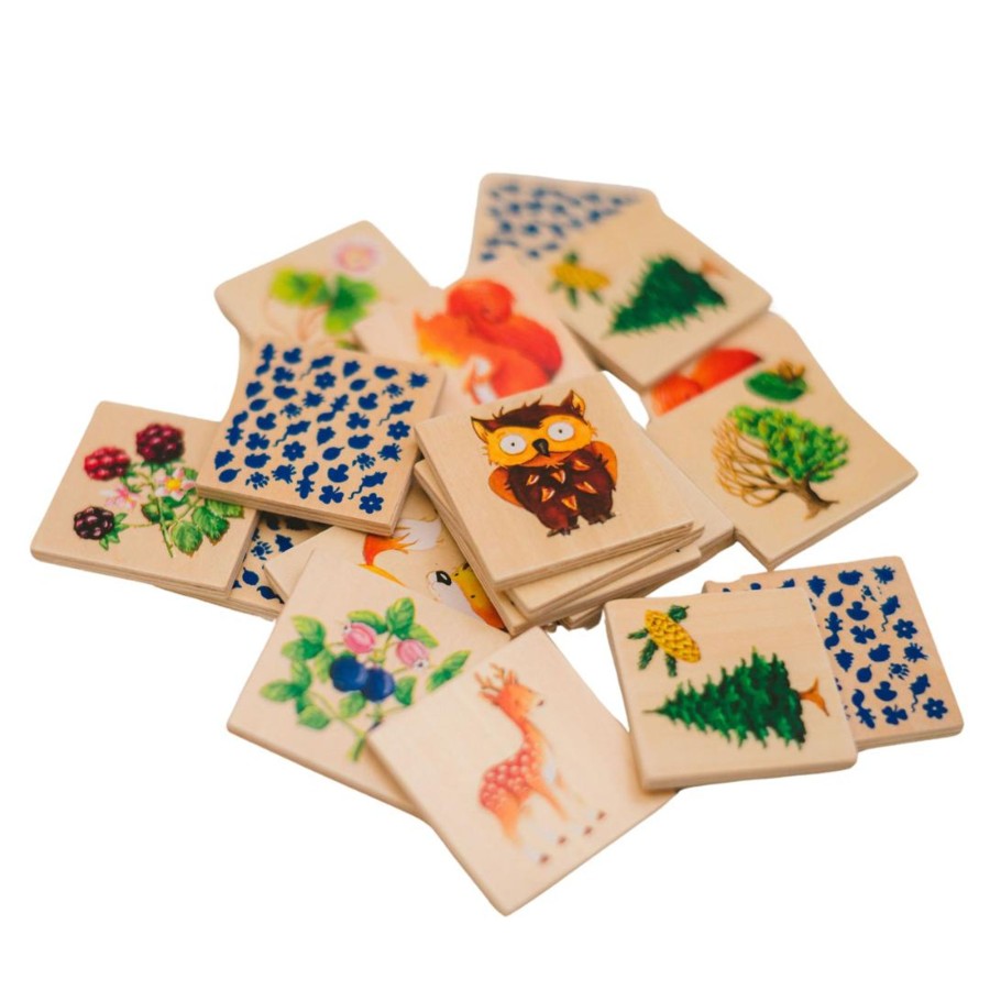 All Toddler Toys Goki | Woodland Creatures Matching Cards / Memory Game