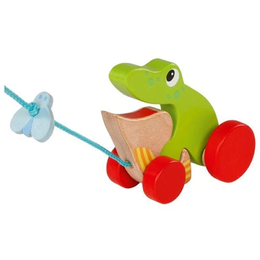 All Toddler Toys Goki | Frog Pull Toy