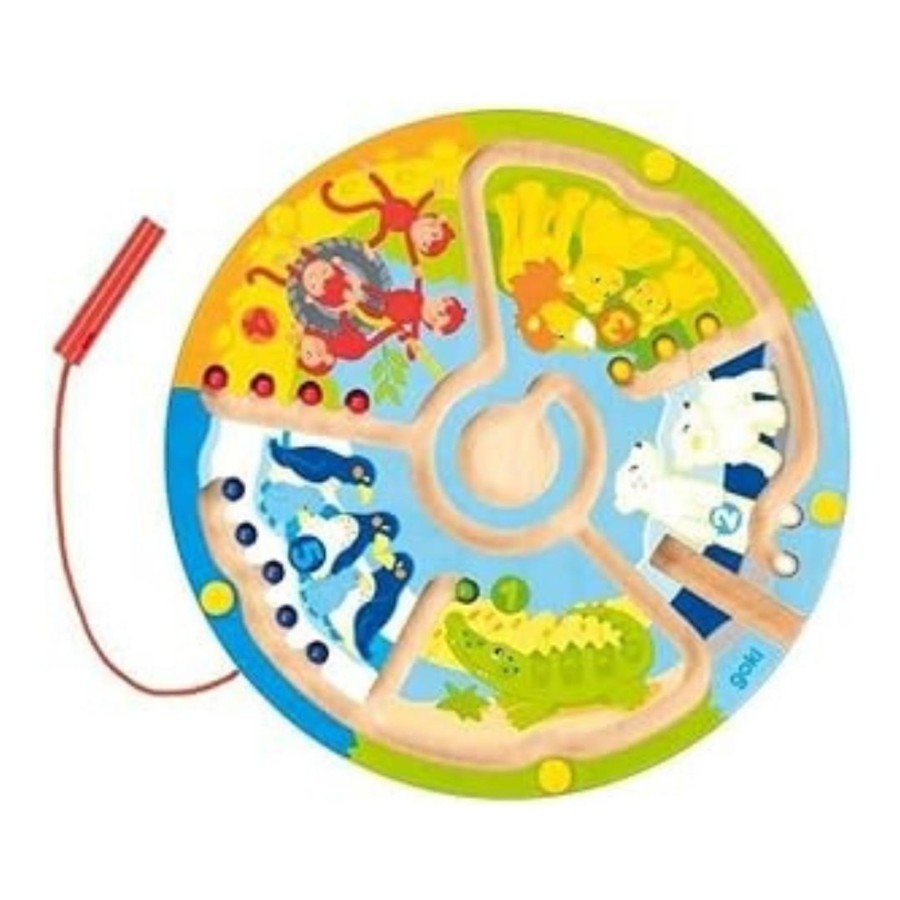 All Toddler Toys Goki | Magnetic Animal Maze